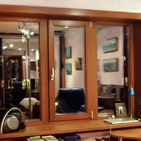 Установка под ключ деревянного трехстворчатого окна в Москве от компании «Лучшие окна»